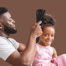 New Fashion Portable Hair Comb Set – Sky Blue