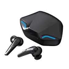Gaming TWS Wireless In-Ear Earphones with Hi-Fi Audio, Deep Bass & LED Charging Case