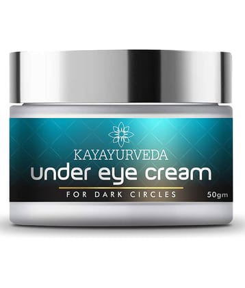 KAYAYURVEDA Under Eye Cream for Remove Dark Circles & Wrinkles Eye Patch 50 g