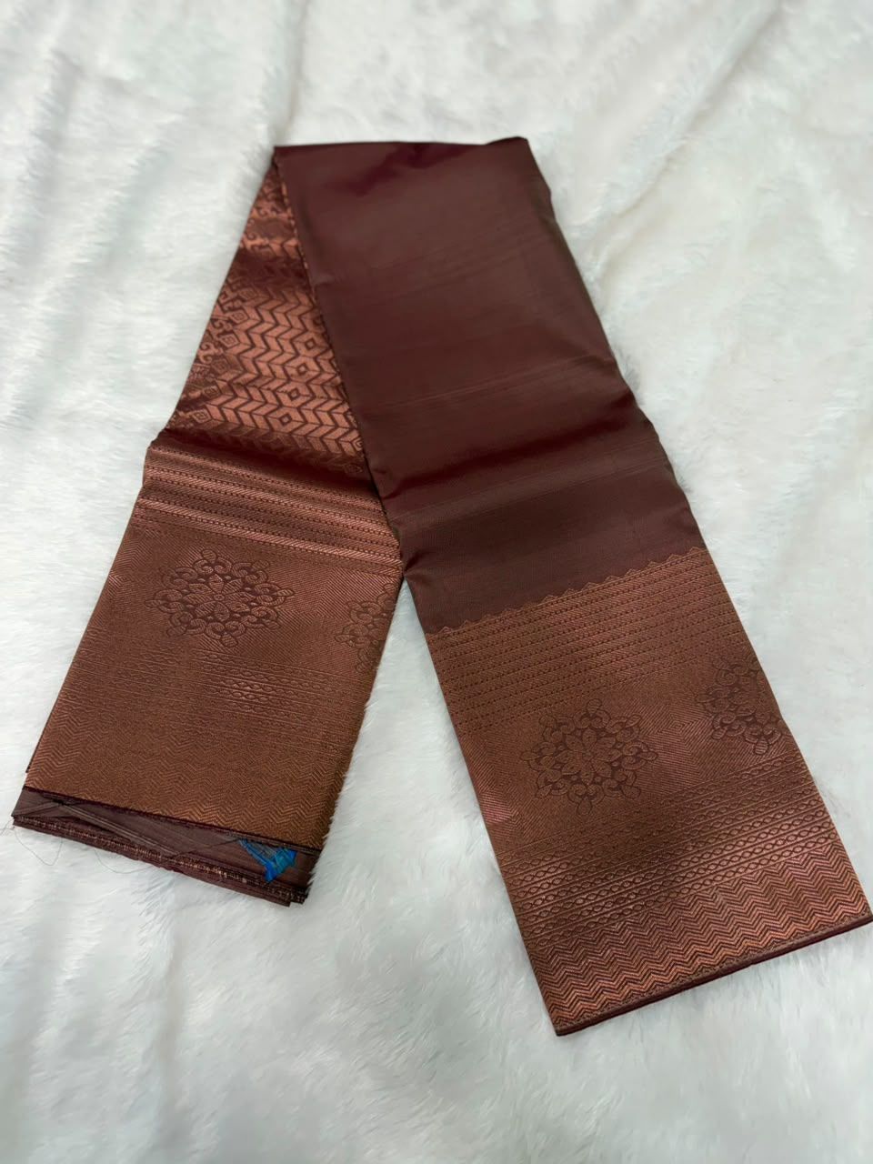 Brown Saree