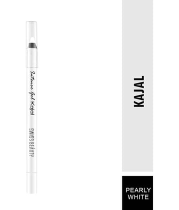 Swiss Beauty Intense Gel Kajal Pencil White 1 g