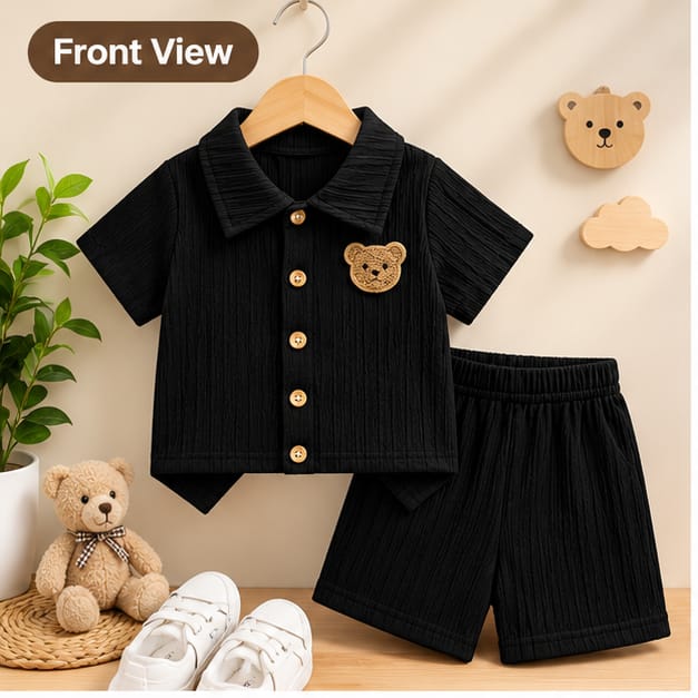 Trendy Boys Clothing Set | Stylish Shirt and Shorts Combo for Kids | Comfortable Casual Wear