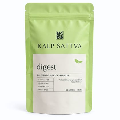 DIGEST - PEPPERMINT GINGER HERBAL TEA