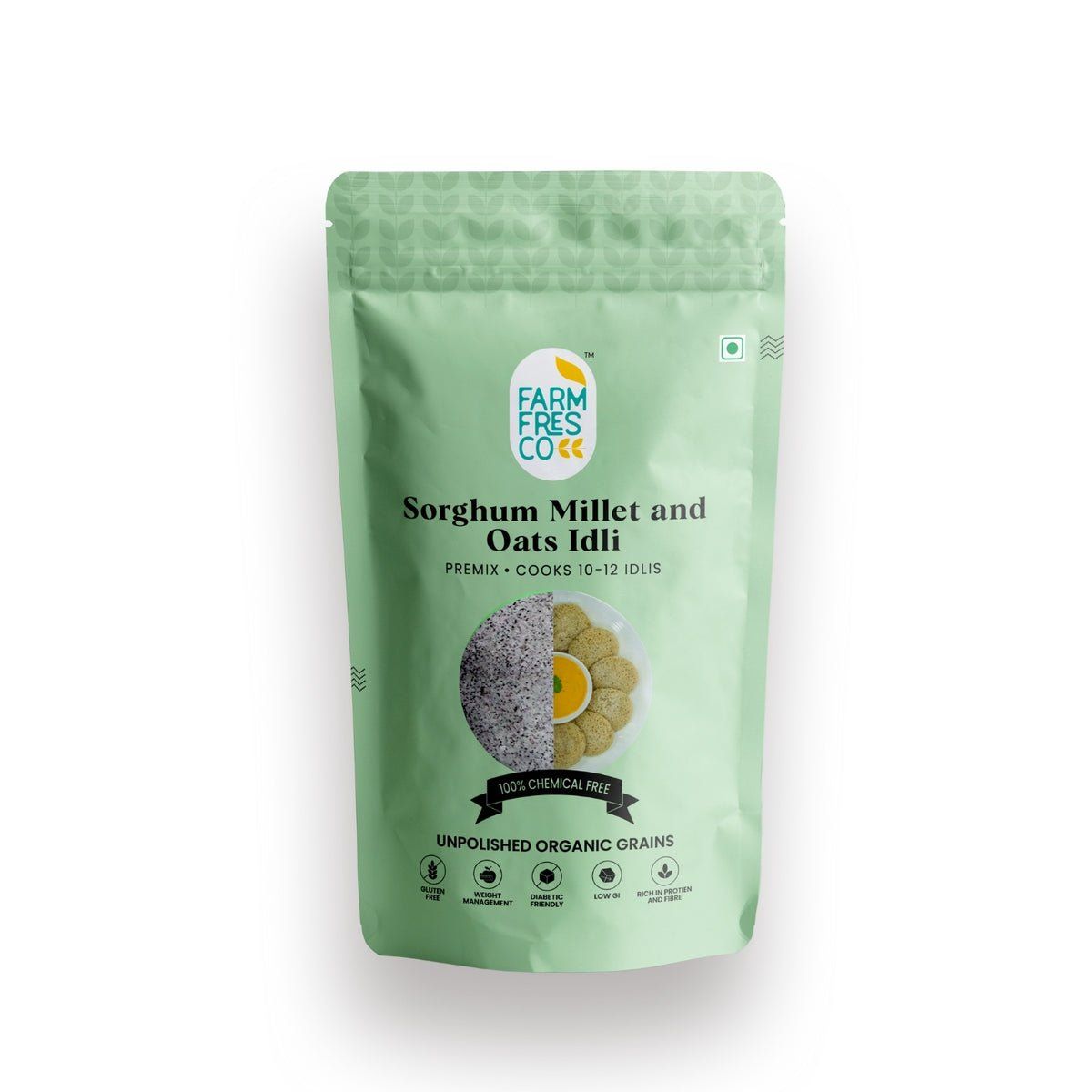 FarmFresco Sorghum (Jowar) & Oats Idli Mix 165g