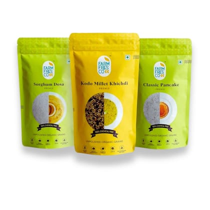 FarmFresco Fit Foodie Trio (3 x 165g)