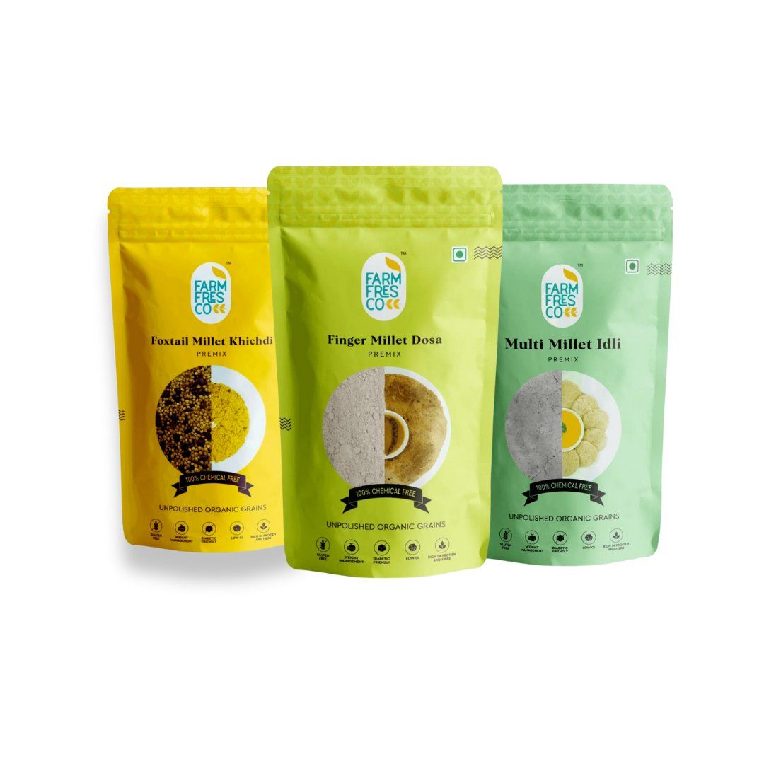 FarmFresco Mindful Millet Trio (3 x 165g)