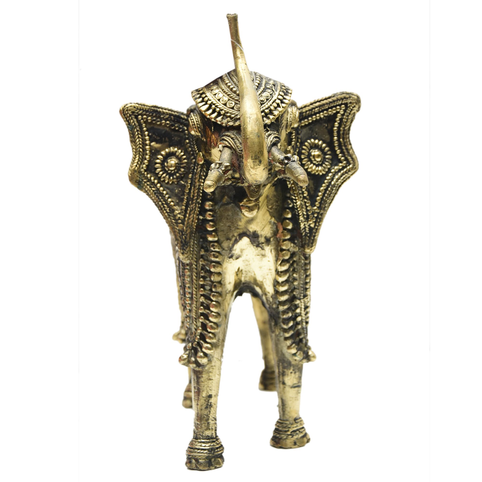 Elephant Standing 13 x 12 Inches : Balsingh CG