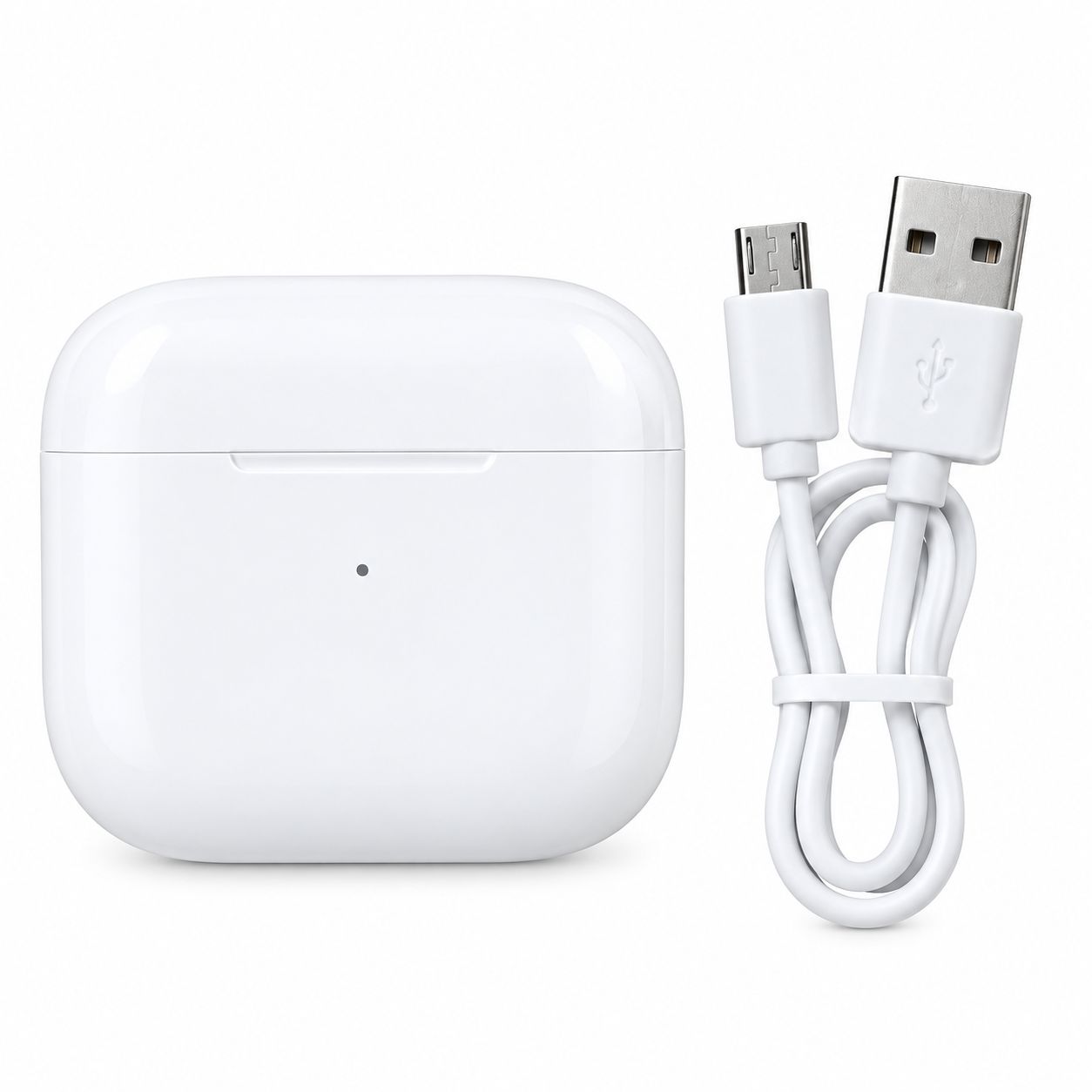 Wireless Bluetooth Earbuds with Charging Case and Type-C Charging Cable