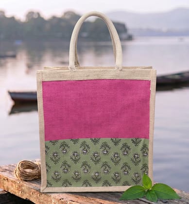 Handcrafted Jute Shopping Bag