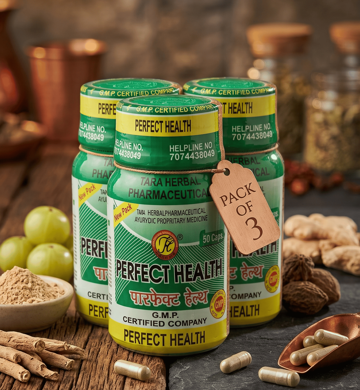 Perfect Health Daily Energy & Immunity Matrix (Pack of 3)