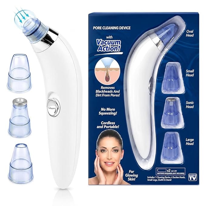 Pore Cleaning Device with Vacuum Action