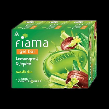 Fiama – Lemongrass & Jojoba Gel Bar (3U X 125Gms)
