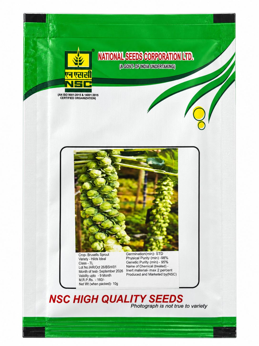 NSC Brussels Sprout Hildes Ideal, 10GM
