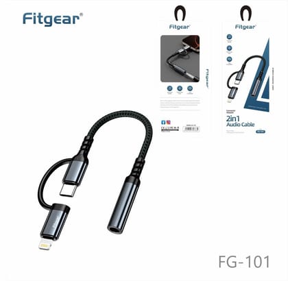 Fitgear FG101 2In1 Audio Cable