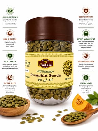 Premium Pumpkin Seeds | 100% Natural & Raw | 250g Premium Pumpkin Seeds | 100% Natural & Raw | 250g