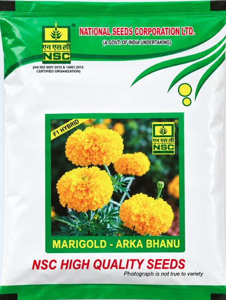 Nsc High-Arka Bhanu Marigold Seeds- 1 Gms