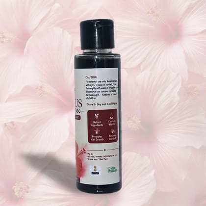 AMAISE Hibiscus Herbal Shampoo | For Healthy-Looking, Soft & Shiny Hair | 125 ml