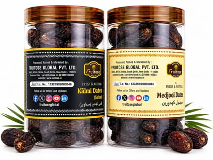 Fruitose Fresh & Natural Kalmi and Medjool Dates Combo Pack