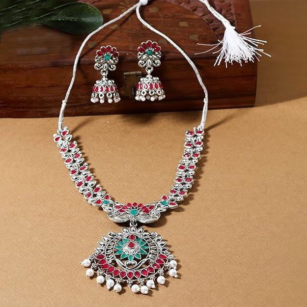 Silver-Plated Jewellery Set