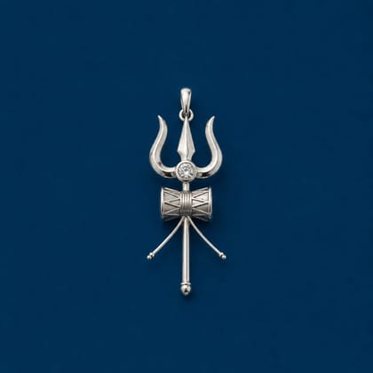 Trishul Lab Diamond Pendant Trishul Lab Diamond Pendant