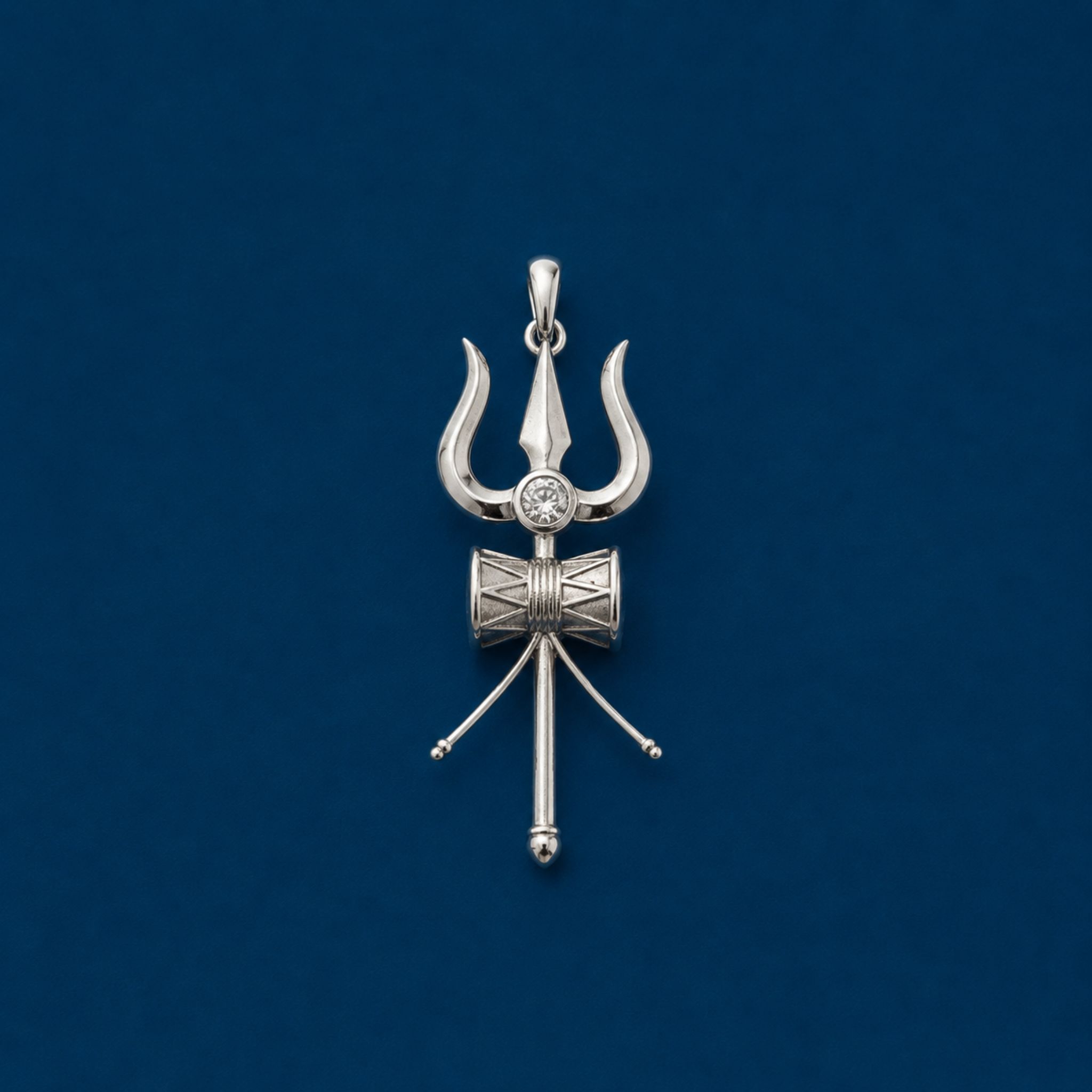 Trishul Lab Diamond Pendant
