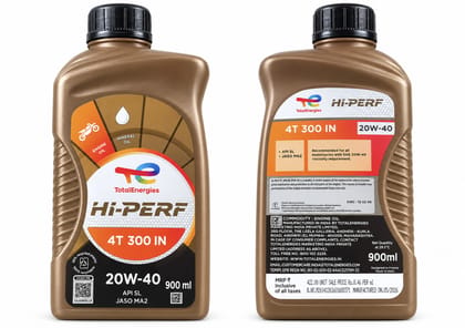 TotalEnergies Hi-Perf 4T 300 IN 20W-40 900ml TotalEnergies Hi-Perf 4T 300 IN 20W-40 900ml
