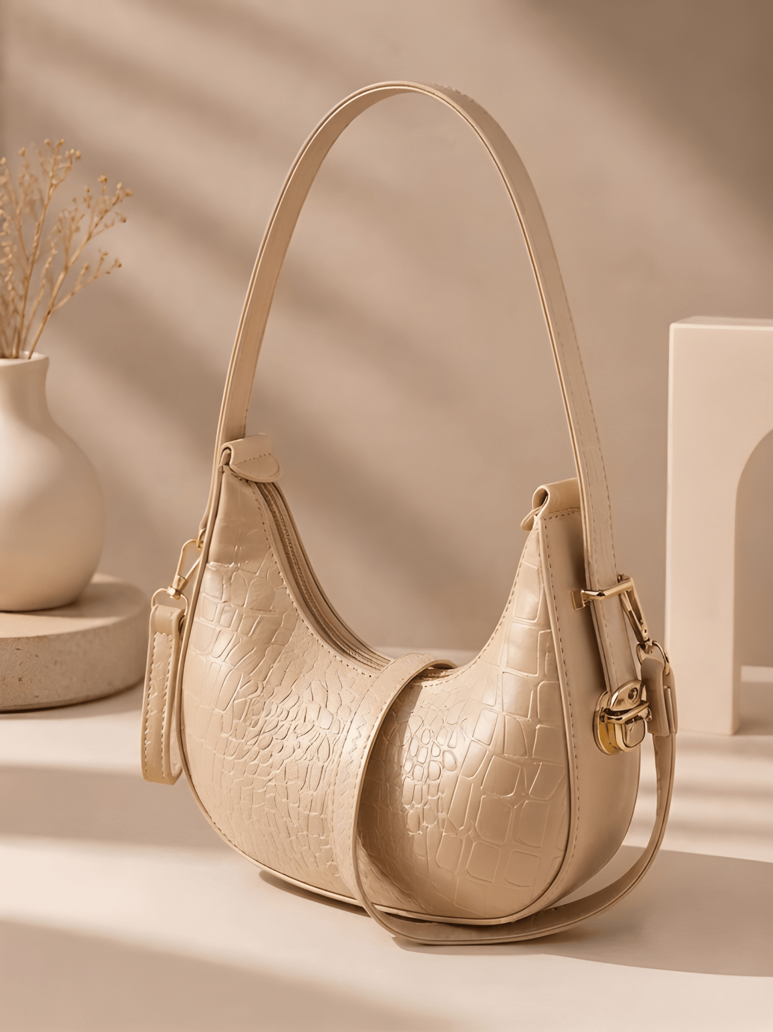 Fabulous Ladies Casual Hobo Handbag, Elegant Slouchy Shoulder Purse for Women, Multipurpose Fashion Bag for Everyday Use 
