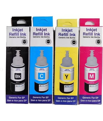 TEQUO L210 For 644 Multicolor Pack of 4 Cartridge for L220/ L550/ L355/ L110/ L210/ L300/ L360/ L350/ L380/ L100/ L200/ L565/ L555/ L130/ L1300 and more.