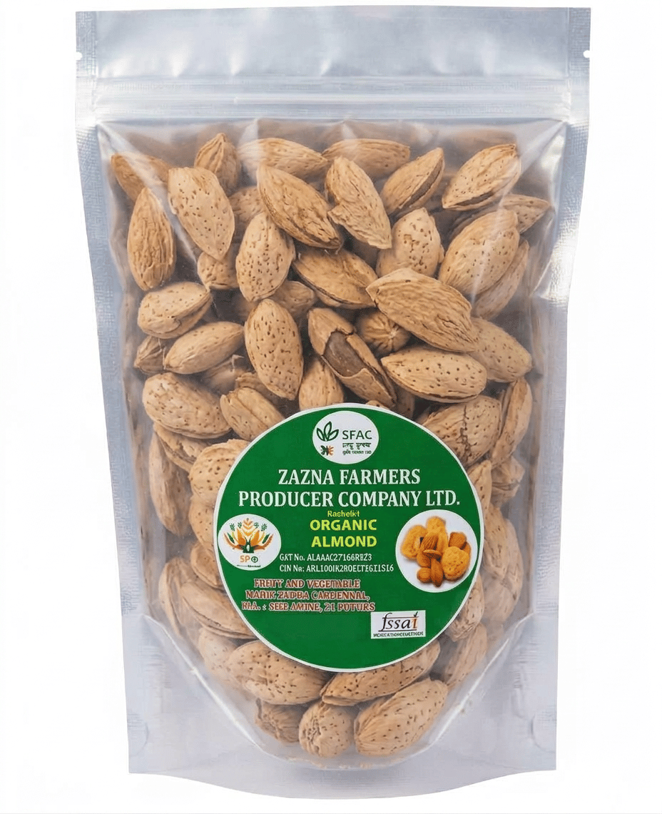 Kashmiri Kagzi Almond 500 Gram