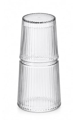 Treo By Milton Borosilicate Citrus Hydration Duo Set , 1000ml , Transparent
