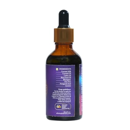 Ishivara Vridhi Hair Oil for Men, 50ml, All Hair Types, Enriched with Essential oils