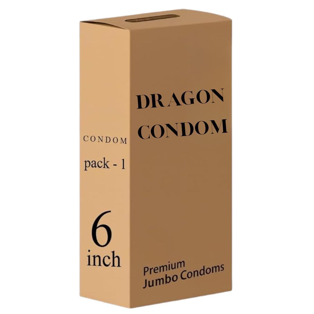 Xeone Store Dragons Cond-ome For Men 9-inch for regular use | Ultra Soft | Long Lasted | Extra Pleasure | Extra size |