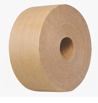Viyazhthi Reinforced Water Activated Kraft Paper Tape 2.75" x 350ft INI Natural