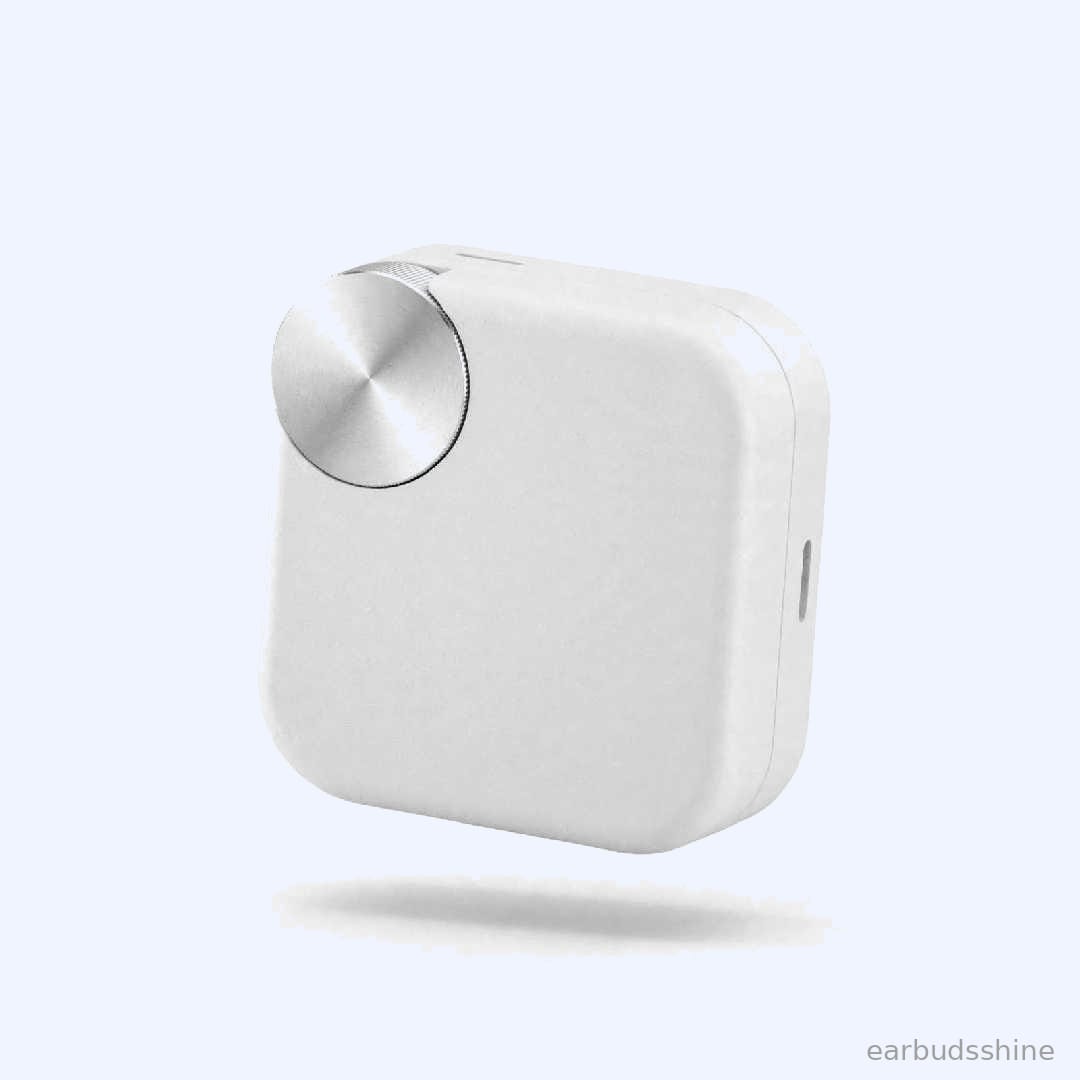 SRF Wireless Earbuds TWS Bluetooth 5.3 with Deep Bass & Charging Case - White 