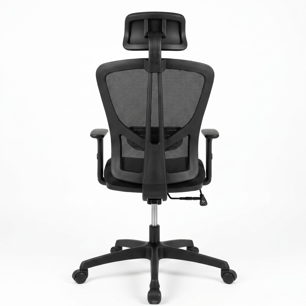 Ergonomic High Back Mesh Office Chair with Adjustable Headrest and Armrests
