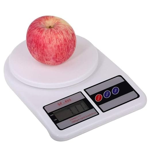 SF-400 Digital Kitchen Weighing Scale 10Kg Capacity