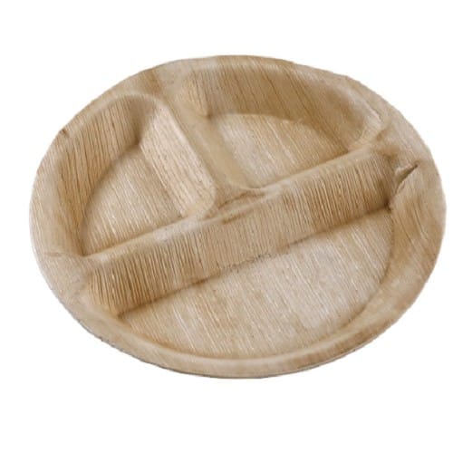 Square 3CP Meal Plate 10 inch - Premium (100 Pcs)