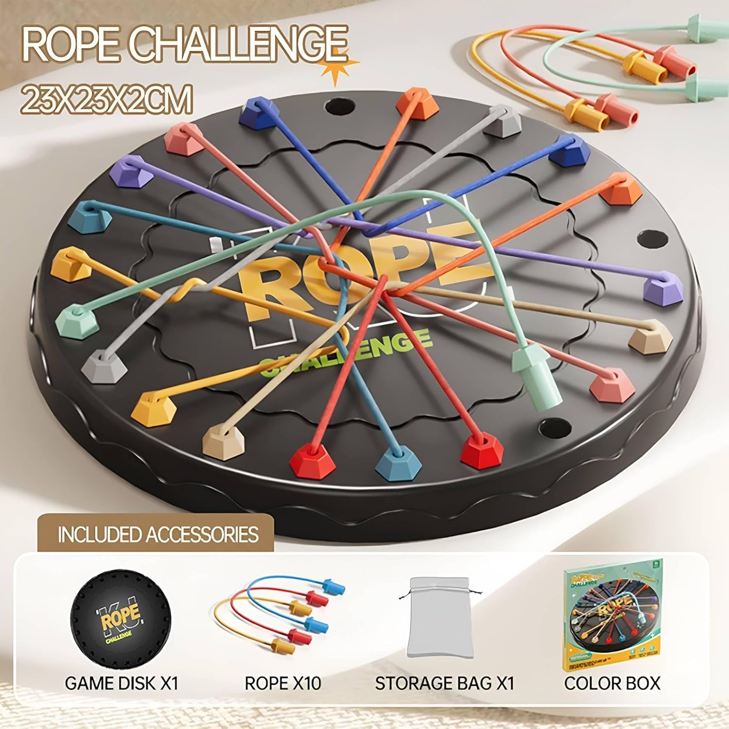 Rope Challenge Untie Brain Teaser Game
