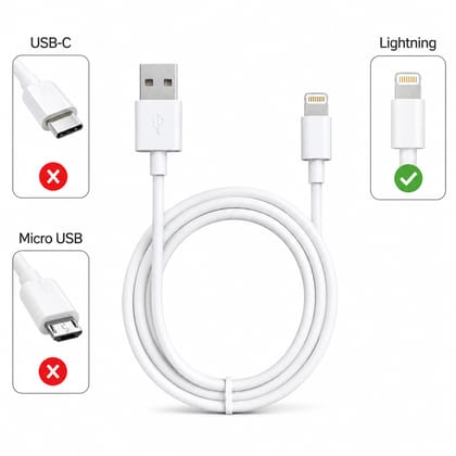 Sonilex Flexi 45W Fast Charging USB to Lightning Cable (1M)
