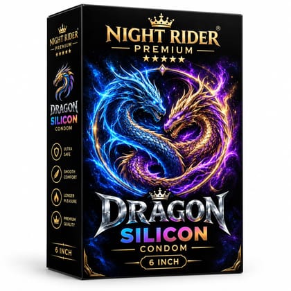 DRAGON EXTENDER Afrikans 9 Inc one piece Dreagon Slcone Condom 