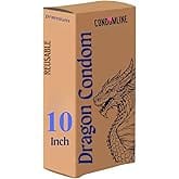 silicone cart 1 Piece Dragon Condom For Men 10 inch Premium Condom