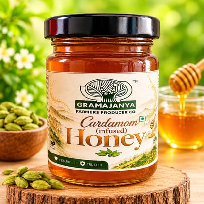 Cardamom Infused Honey
