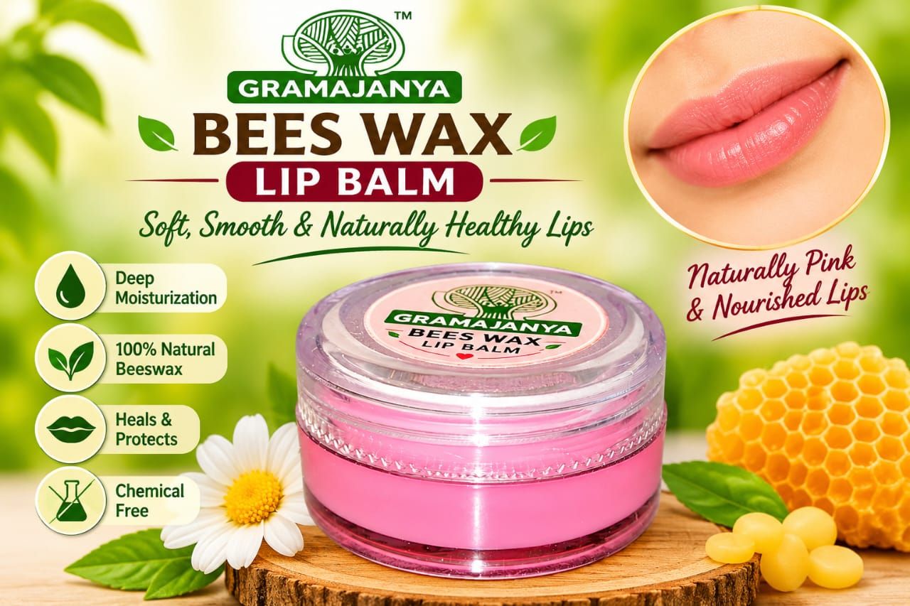 Bees Wax Lip Balm for Naturally Healthy Lips 8gms