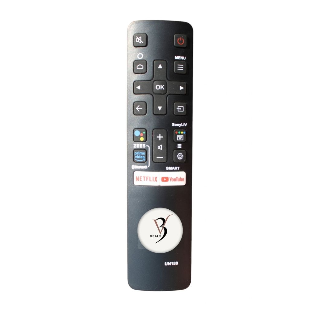 V3Deals Universal Common Remote Control Compatible with TCL/Lloyd/Kodak/Thomson/Oneplus/Nokia/Acer LED/LCD/Android/Smart TV (UN 180)