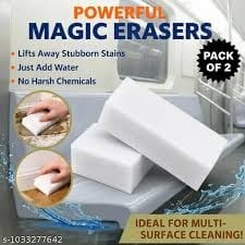 Powerful Magic Eraser Sponges - Pack of 2
