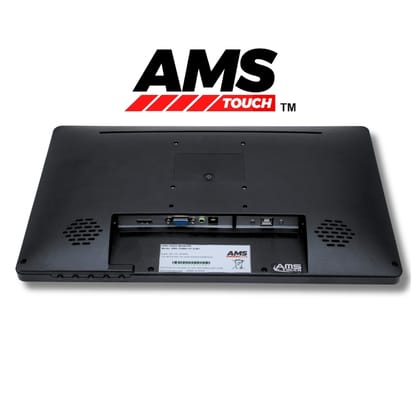 AMS TOUCH 15.6" Capacitive Touch Monitor Without Stand, FHD A+ IPS Panel,1920 X 1080, 10 Multi Touch Points, Zero Bezel, IP65 Front