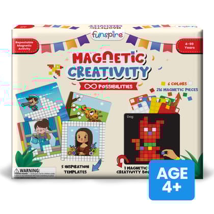 Magnetic Creativity: Imaginative Art Fun (Age 4+)