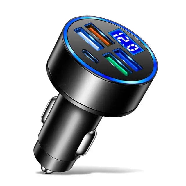 Muvit 65W 5 Multi Port USB Car Mobile Charger Adapter