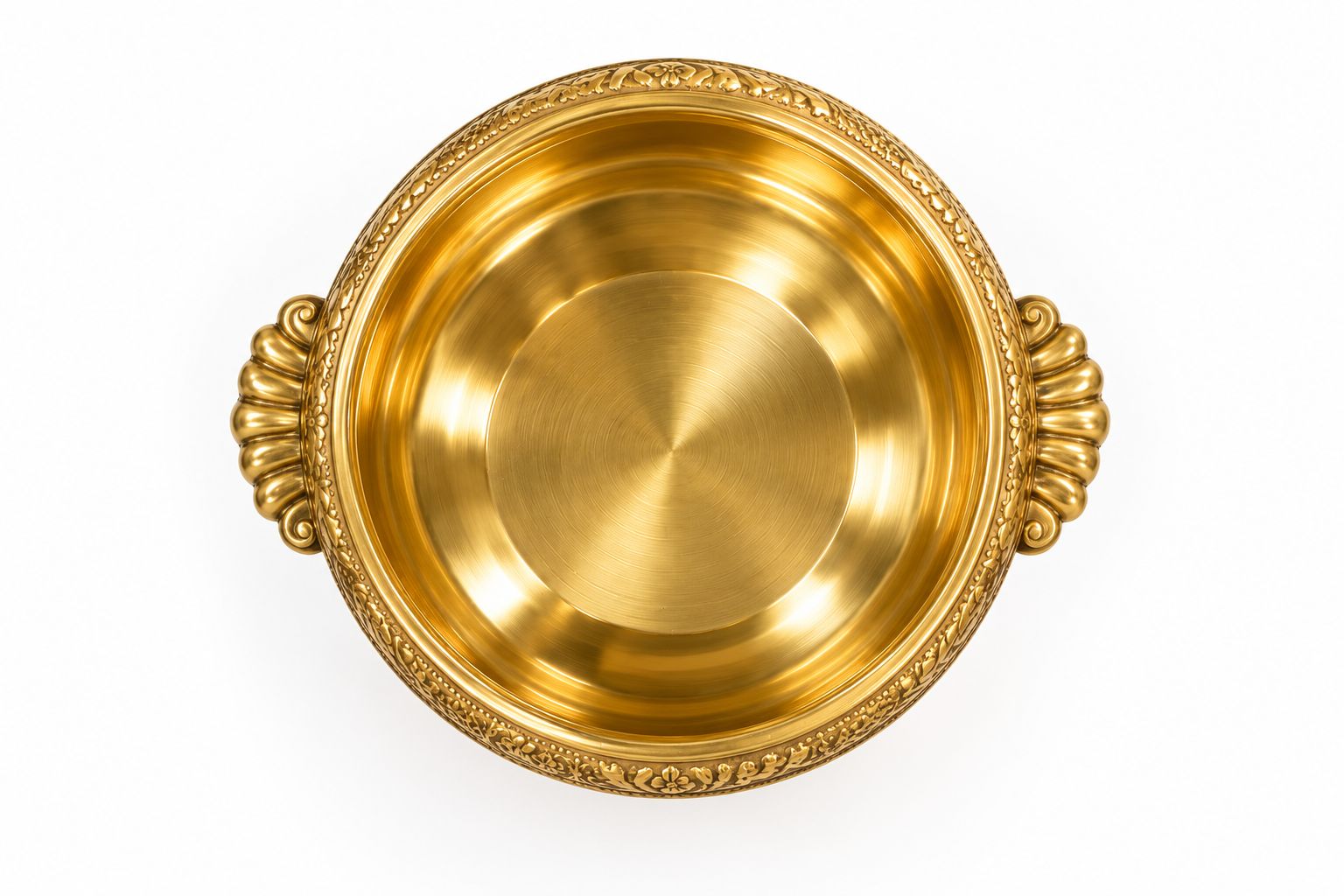Being Classic Embossed Urli – 10 Inch Traditional Decorative Bowl