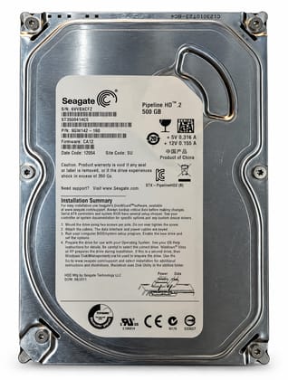 500GB Internal SATA Hard Disk Drive – Used & Tested